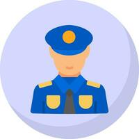 diseño de icono de vector de policía