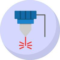 Laser Vector Icon Design