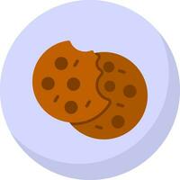 diseño de icono de vector de galletas