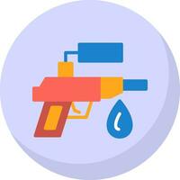 Water Gun Vector Icon Design