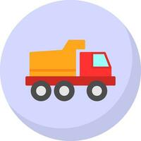 Toy Truck Vector Icon Design