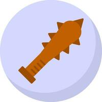 Cudgel Vector Icon Design