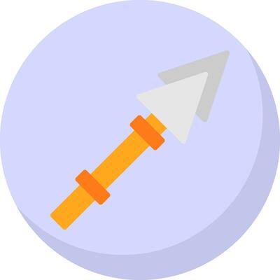 Lance Vector Icon Design