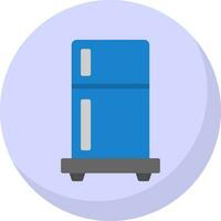 Refrigerator Vector Icon Design