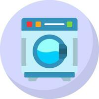 Washing Machine Vector Icon Design