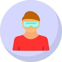 Virtual Reality Vector Icon Design