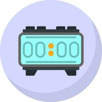 Digital Alarm Vector Icon Design