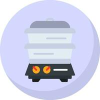 Steamer Vector Icon Design