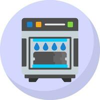 Dish Washer Vector Icon Design