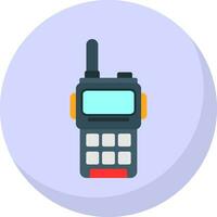 diseño de icono de vector de walkie talkie