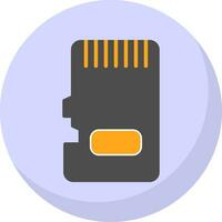 Memory Card Vector Icon Design