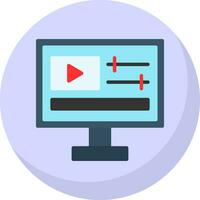 Video Edition Vector Icon Design