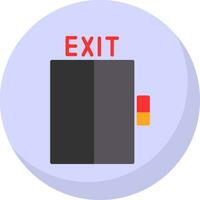 Exit Vector Icon Design