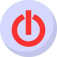 Power Button Vector Icon Design