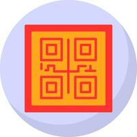 Qr COde Vector Icon Design