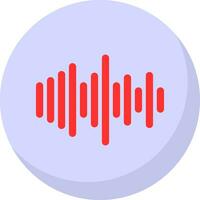 diseño de icono de vector de audio