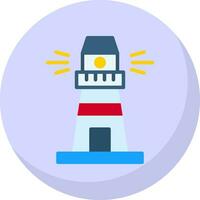 Lighthouse Vector Icon Design