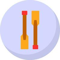 Paddles Vector Icon Design