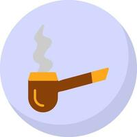 Smoking Pipe Vector Icon Design