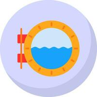 Porthole Vector Icon Design