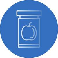 Apple Jam Vector Icon Design