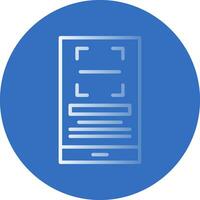 Qr Scan Vector Icon Design