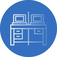 Work Space Vector Icon Design
