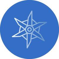 Pinwheel Vector Icon Design