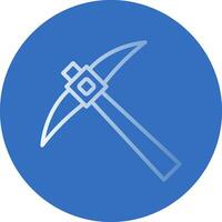 Pickaxe Vector Icon Design