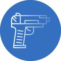 diseño de icono de vector de pistola