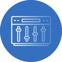 Equalizer Vector Icon Design