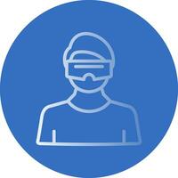 Virtual Reality Vector Icon Design