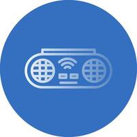 Portable Speaker Vector Icon Design