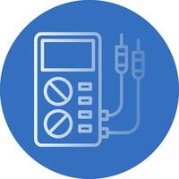 Voltmeter Vector Icon Design
