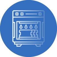 Dish Washer Vector Icon Design