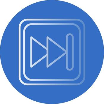 Next Button Vector Icon Design