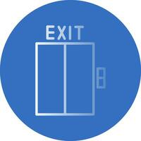 Exit Vector Icon Design