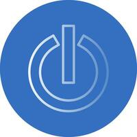 Power Button Vector Icon Design