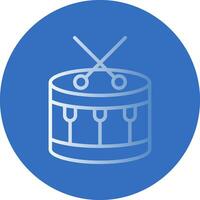 Drum Vector Icon Design