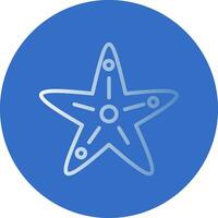 Starfish Vector Icon Design