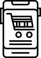Online Shop Vector Icon Design