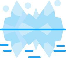 Ice formation Vector Icon Design