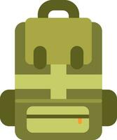 Backpack Vector Icon Design