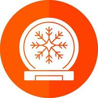 Snow globe Vector Icon Design