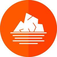 Iceberg arch Vector Icon Design