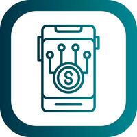 Digital Money Vector Icon Design