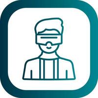 Virtual Reality Vector Icon Design