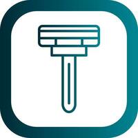 Razor Vector Icon Design