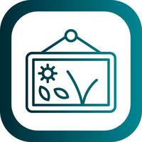 Framing Vector Icon Design