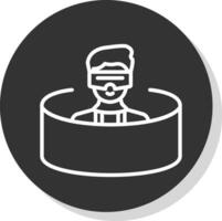 Virtual Reality Vector Icon Design